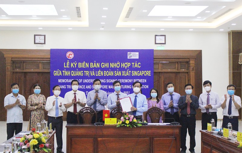 Quang Tri cooperates with Singaporean partner to develop provincial planning